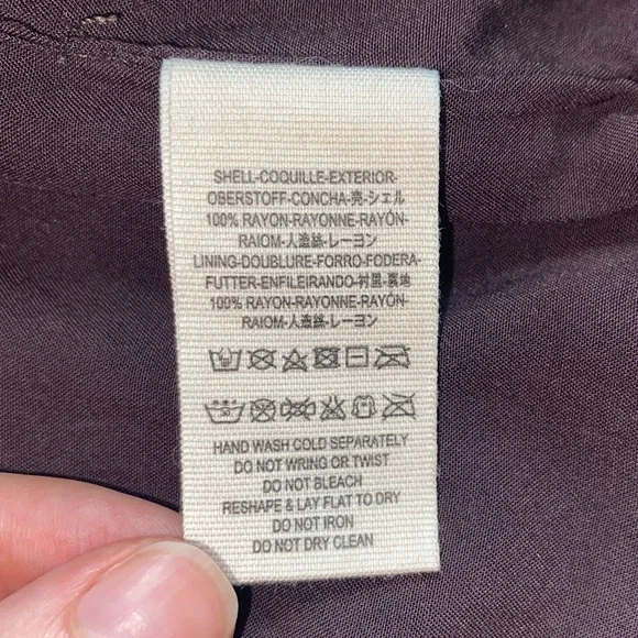 Free People Modern Femme Dark Brown Leather Style Mini Skirt - Picture 5 of 6